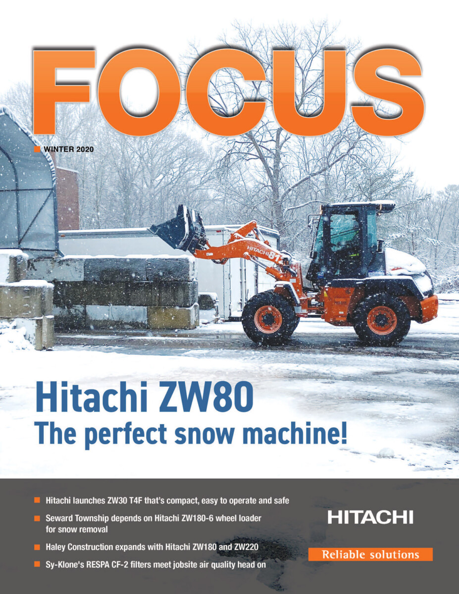 Hitachi FOCUS Magazine, Winter 2020 - Hitachi Construction Machinery  Americas