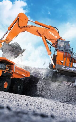 Hitachi Mining Haul Truck and Excavator